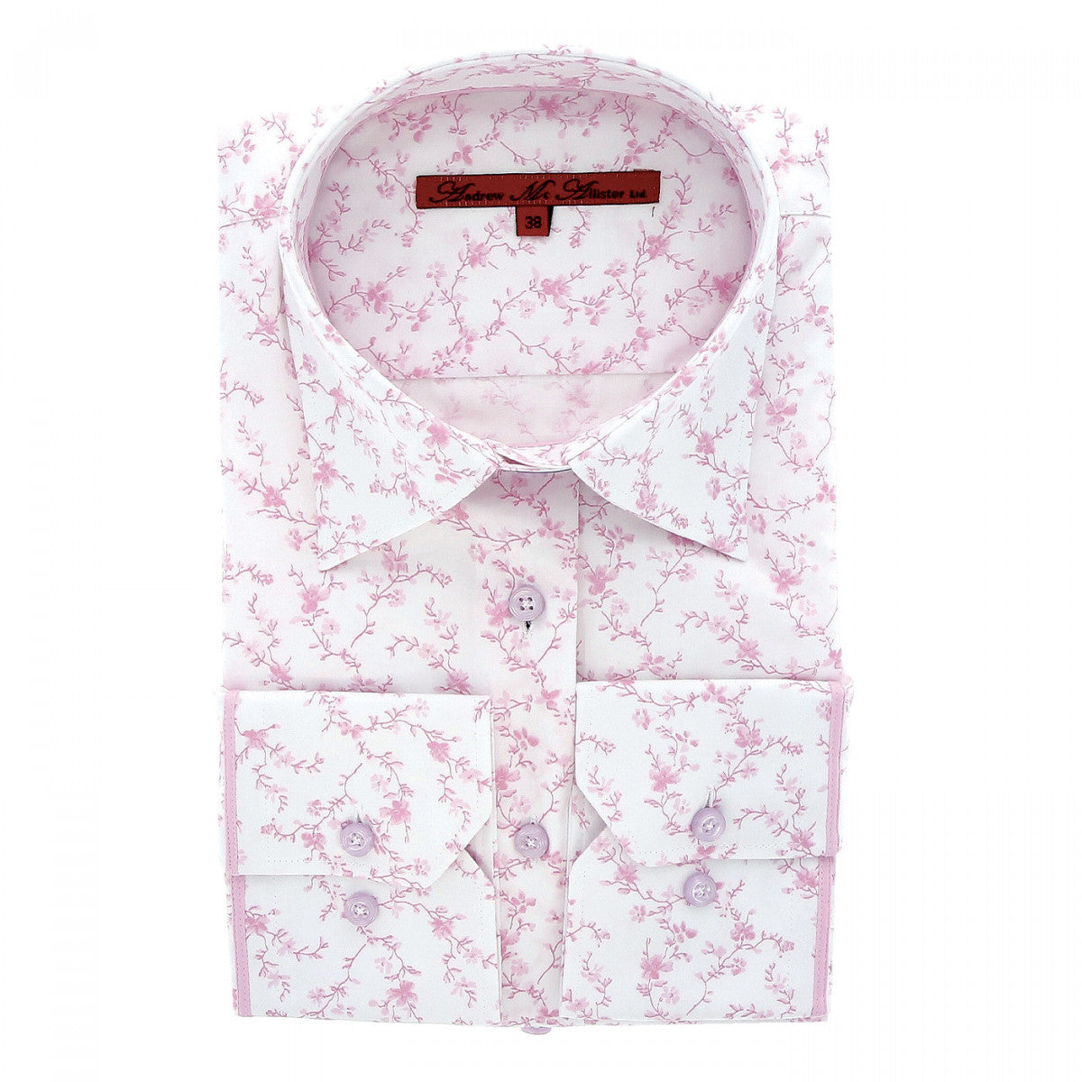 Chemise pastelWATERLILY Andrew Mc Allister JF6AM2 rose