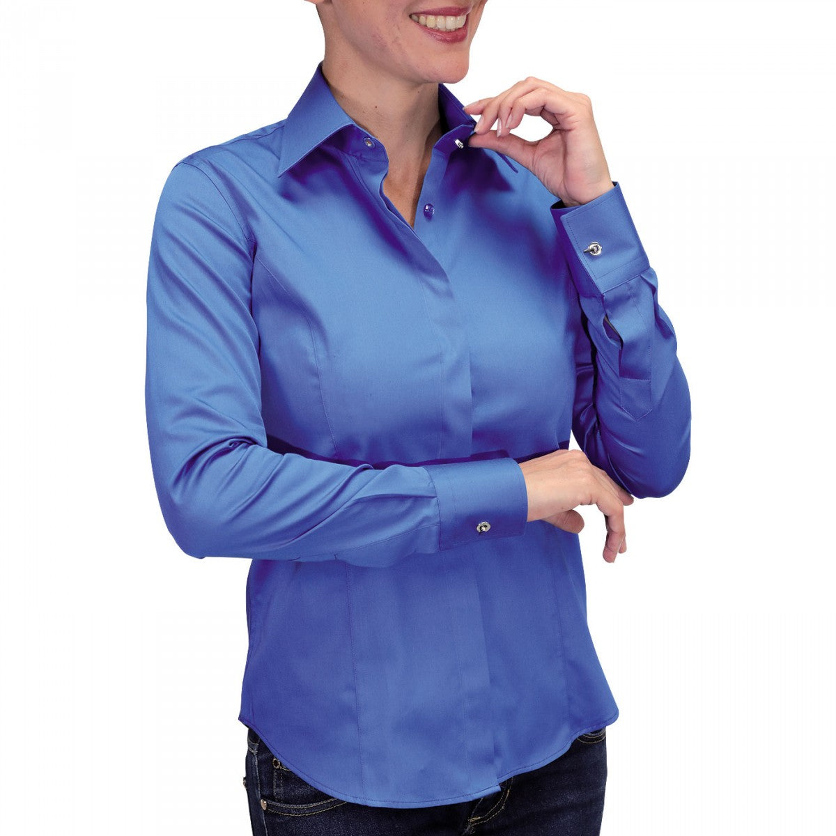 Chemise MousquetaireNEW STYL Andrew Mc Allister JF3AM4 bleu