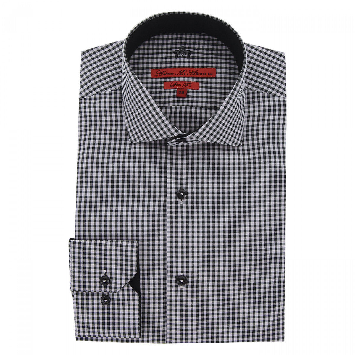 Chemise Andrew Mc Allister AD2AM1 noir
