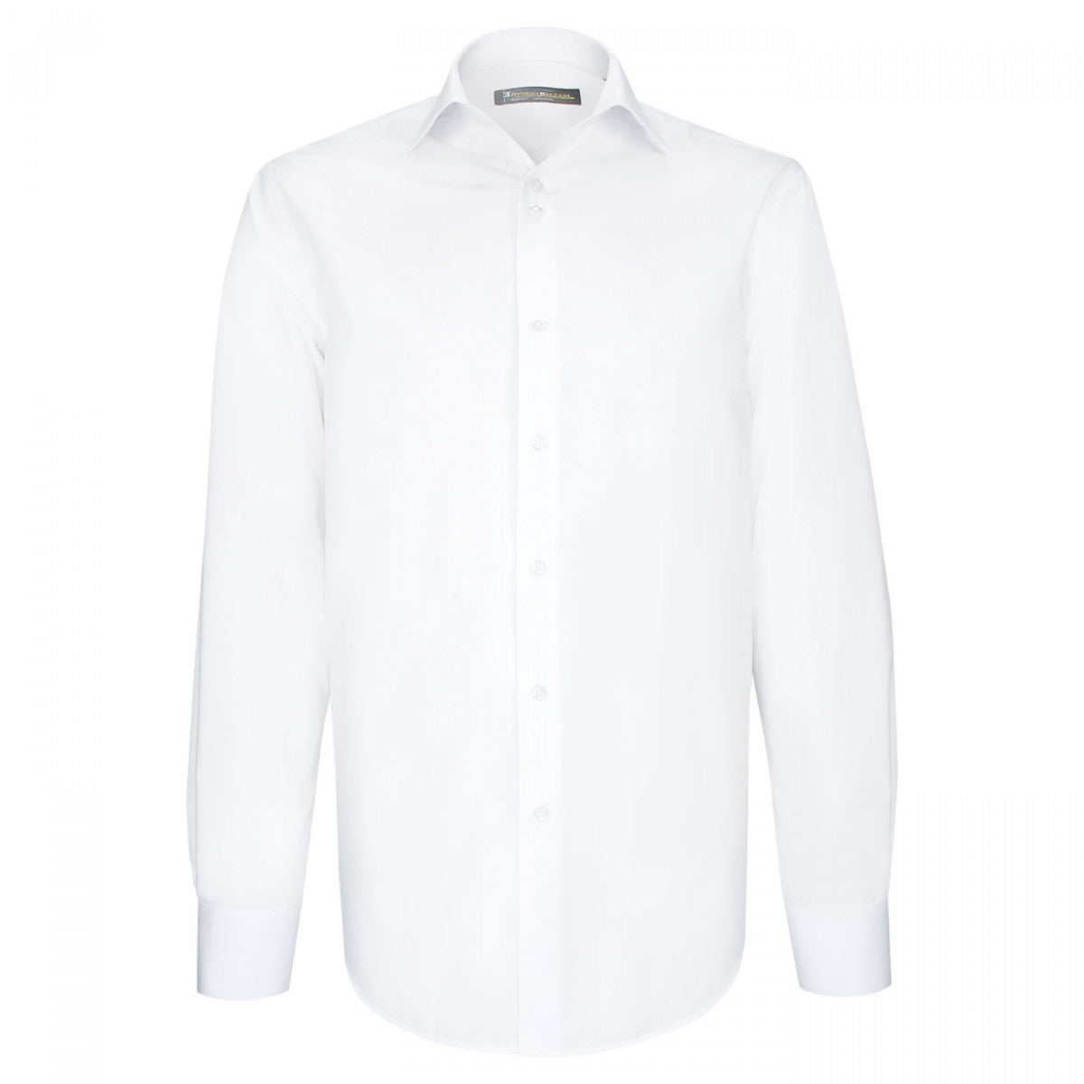 Chemise coupe droite 100% coton AE1EB1 blanc