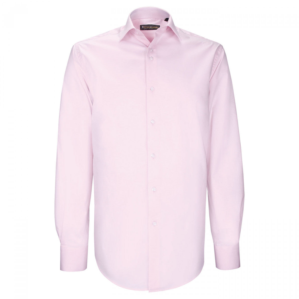 Chemise coupe droite 100% coton AE1EB4 rose