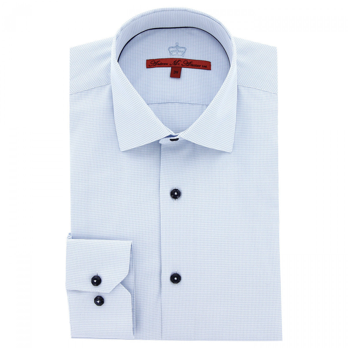 Chemise Andrew Mc Allister AD6AM1 bleu ciel