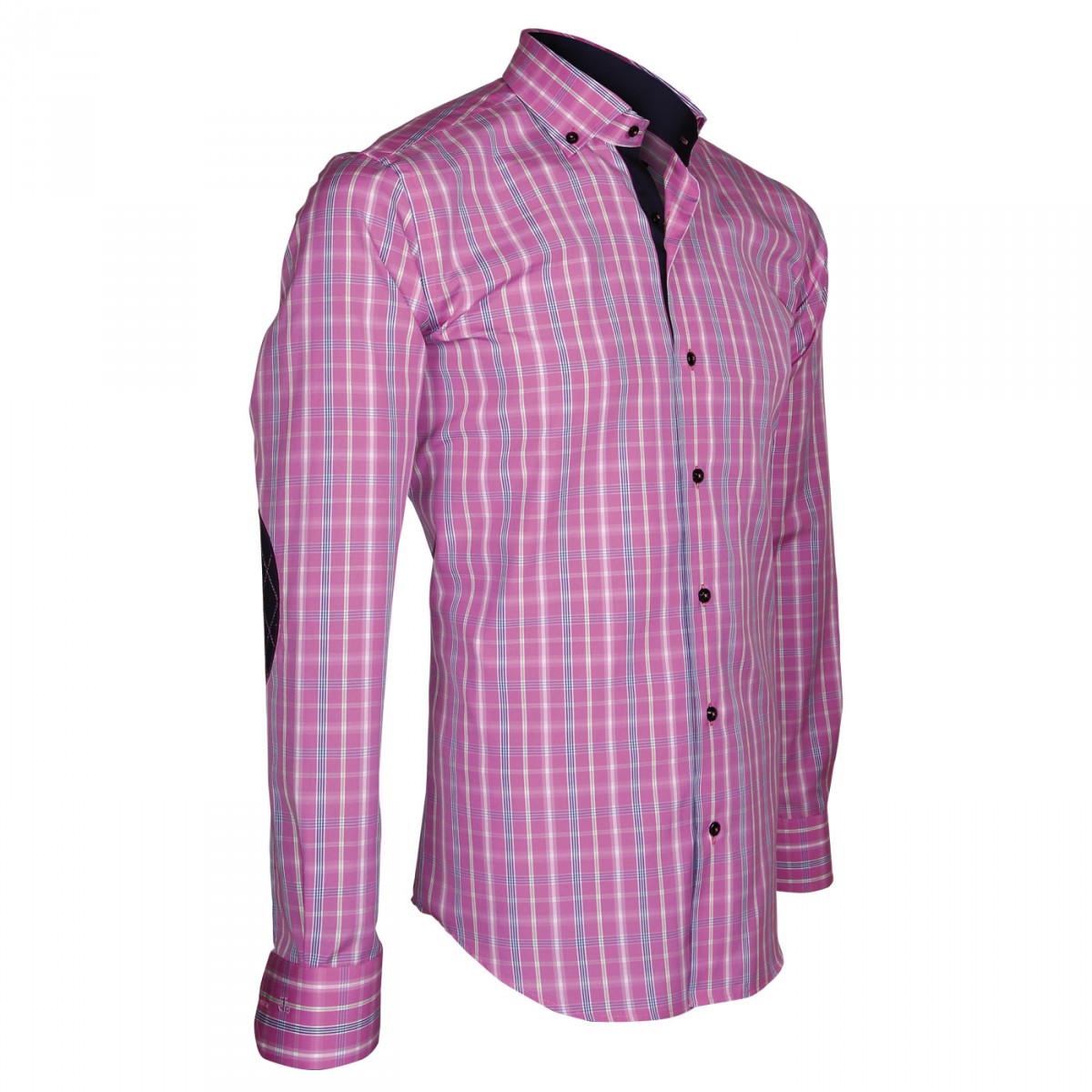 Chemise à coudières AREZZO Emporio balzani E12EB6 rose