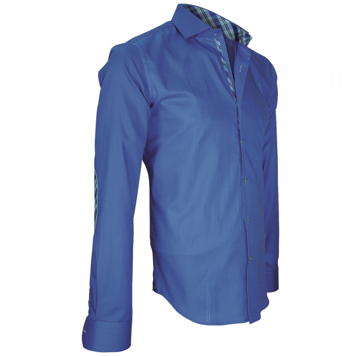 Chemise à Courdières ELBOW Andrew Mc Allister Q1AM6 bleu
