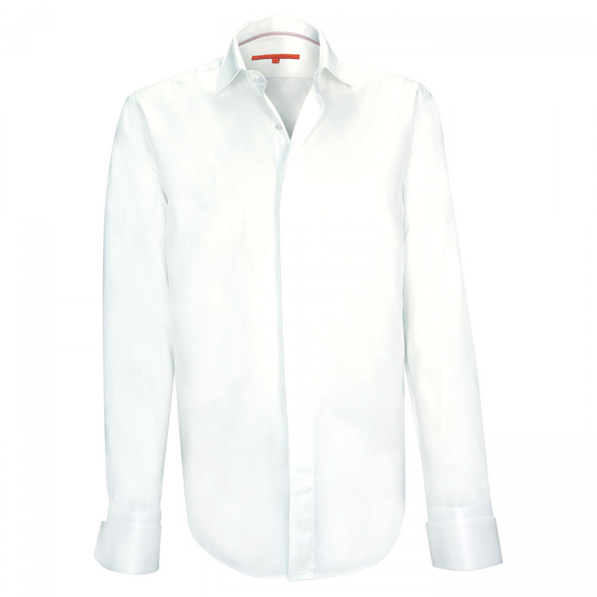 Chemise à manchette biseautée WILLIAM Andrew Mc Allister E4AM2 blanc