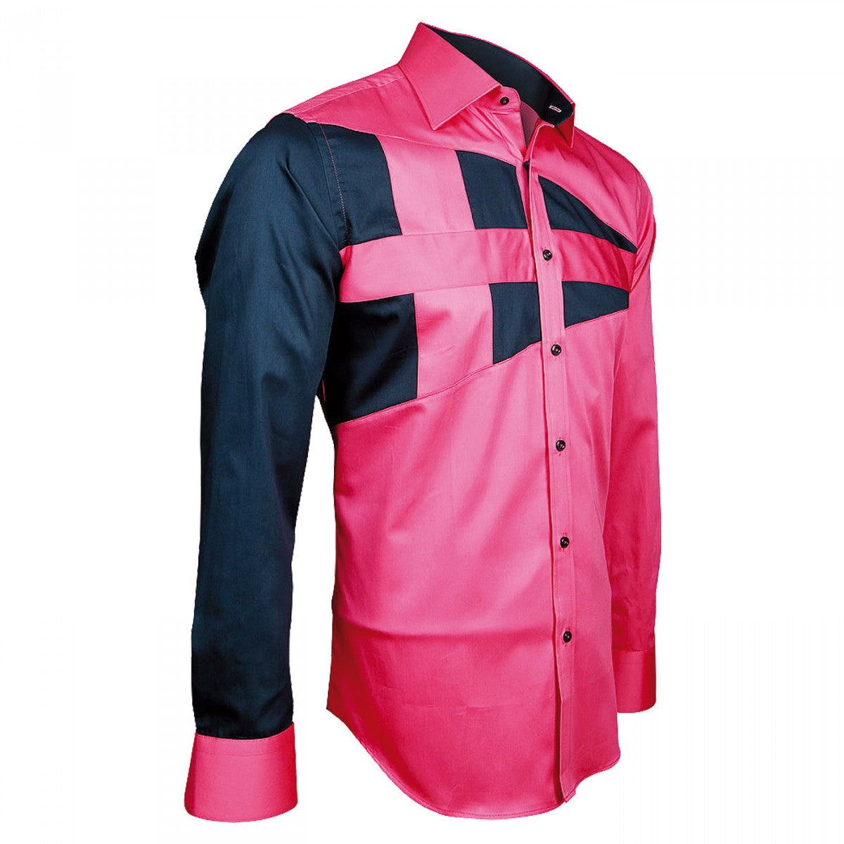 Chemise bicolore NAUTICA Andrew Mc Allister A3AM5 rose