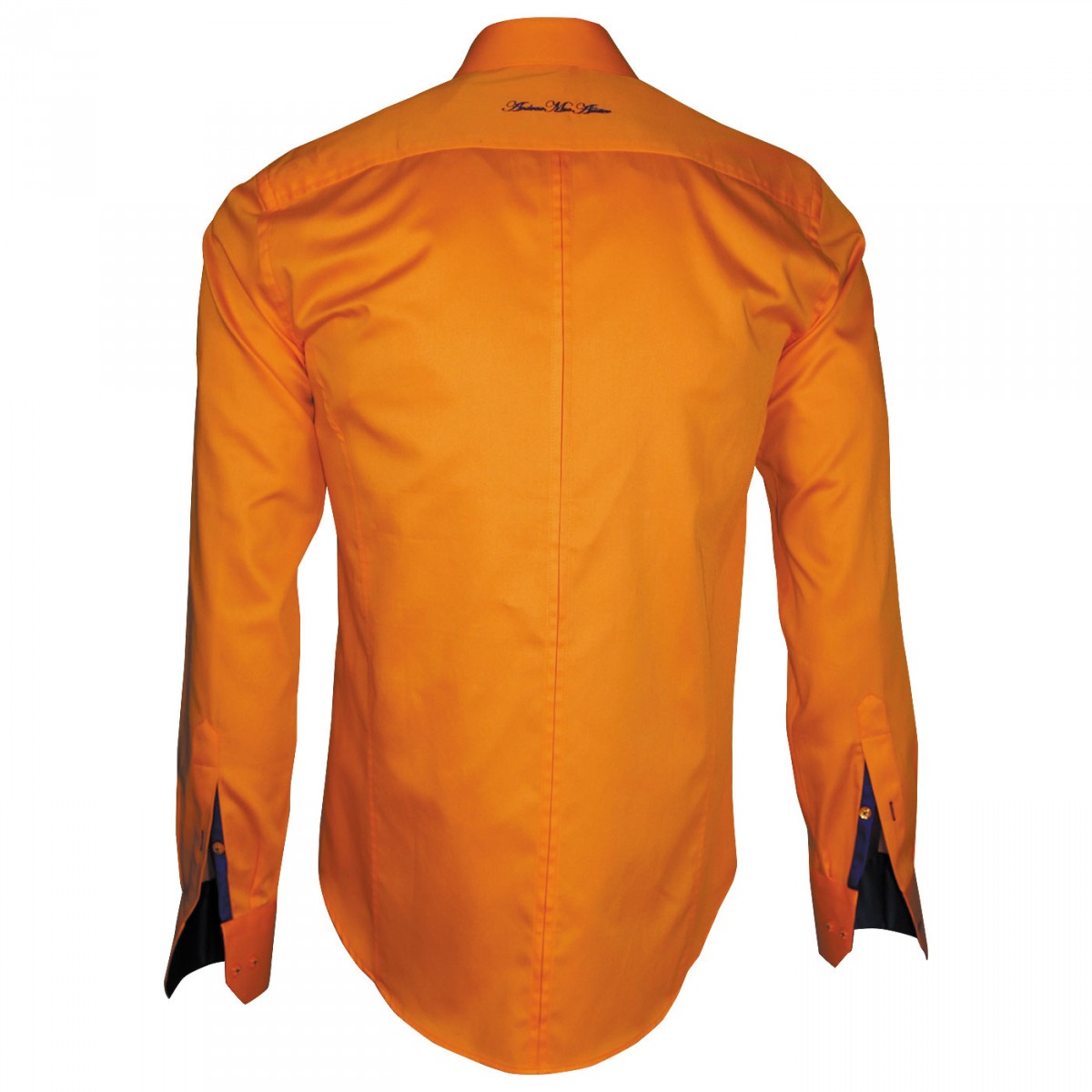 Chemise brodéePAYSLEY Andrew Mc Allister T2AM1 orange