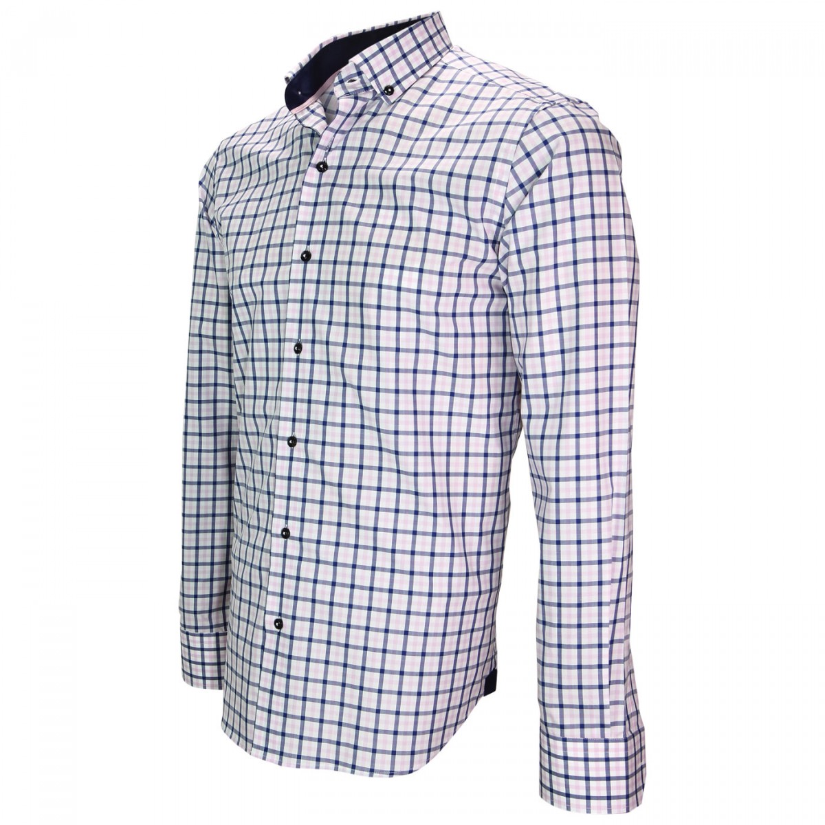 Chemise casualAREZO Emporio balzani XP1EB2 blanc bleu