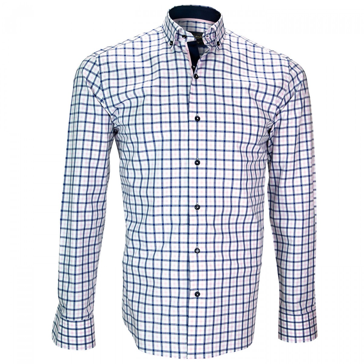 Chemise casualAREZO Emporio balzani XP1EB2 blanc bleu