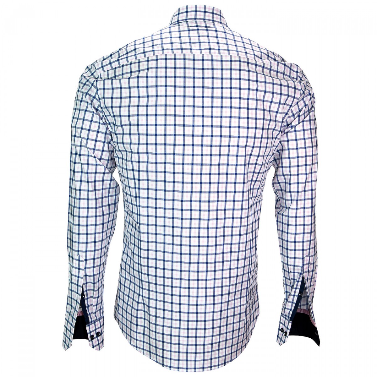 Chemise casualAREZO Emporio balzani XP1EB2 blanc bleu