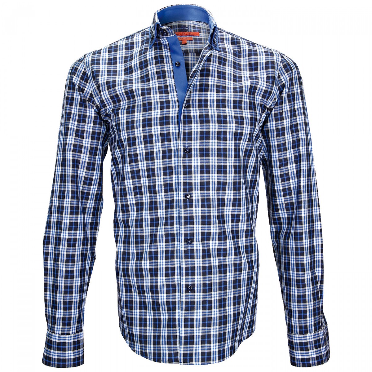 Chemise casualDEVON Andrew Mac Allister ZB18AM3 bleu