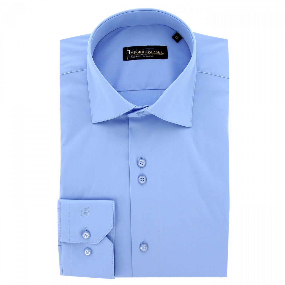 Chemise classique coupe droite CLAMICA-AA7EB2 bleu