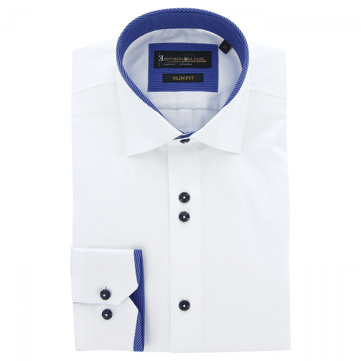 Chemise Emporio Balzani AD7EB1 blanc