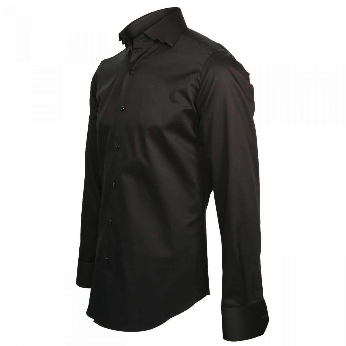 Chemise col crocodile SPARK Andrew Mc Allister E18AM2 noir