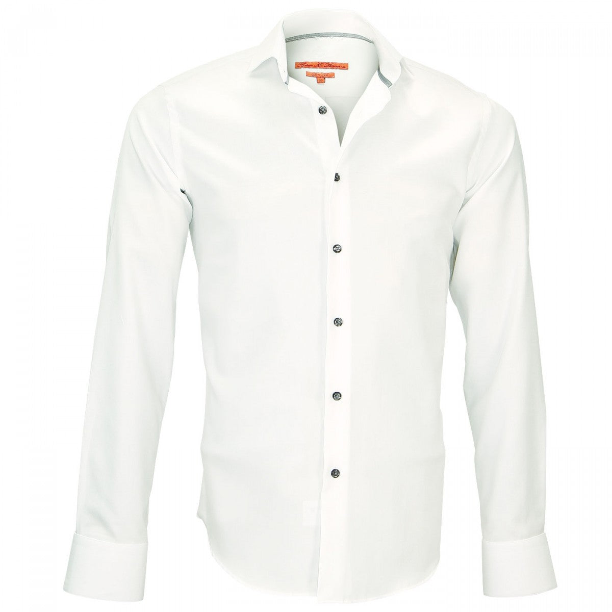 Chemise col ItalienHARRY Andrew Mac Allister P4AM3 blanc