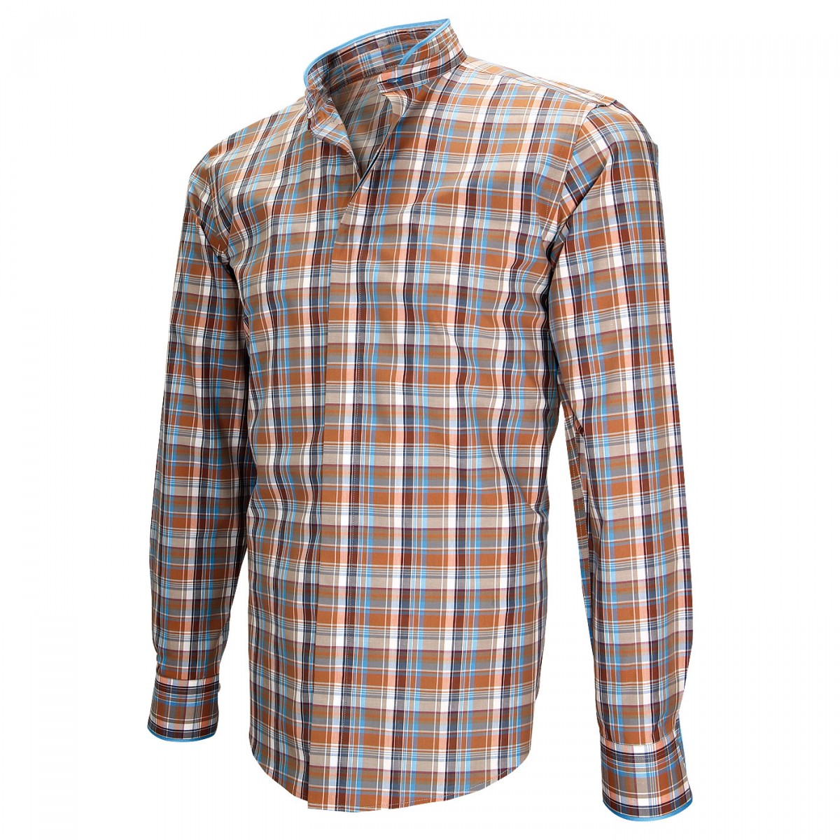 Chemise col maoWINCH Andrew Mac Allister ZB24AM3 beige