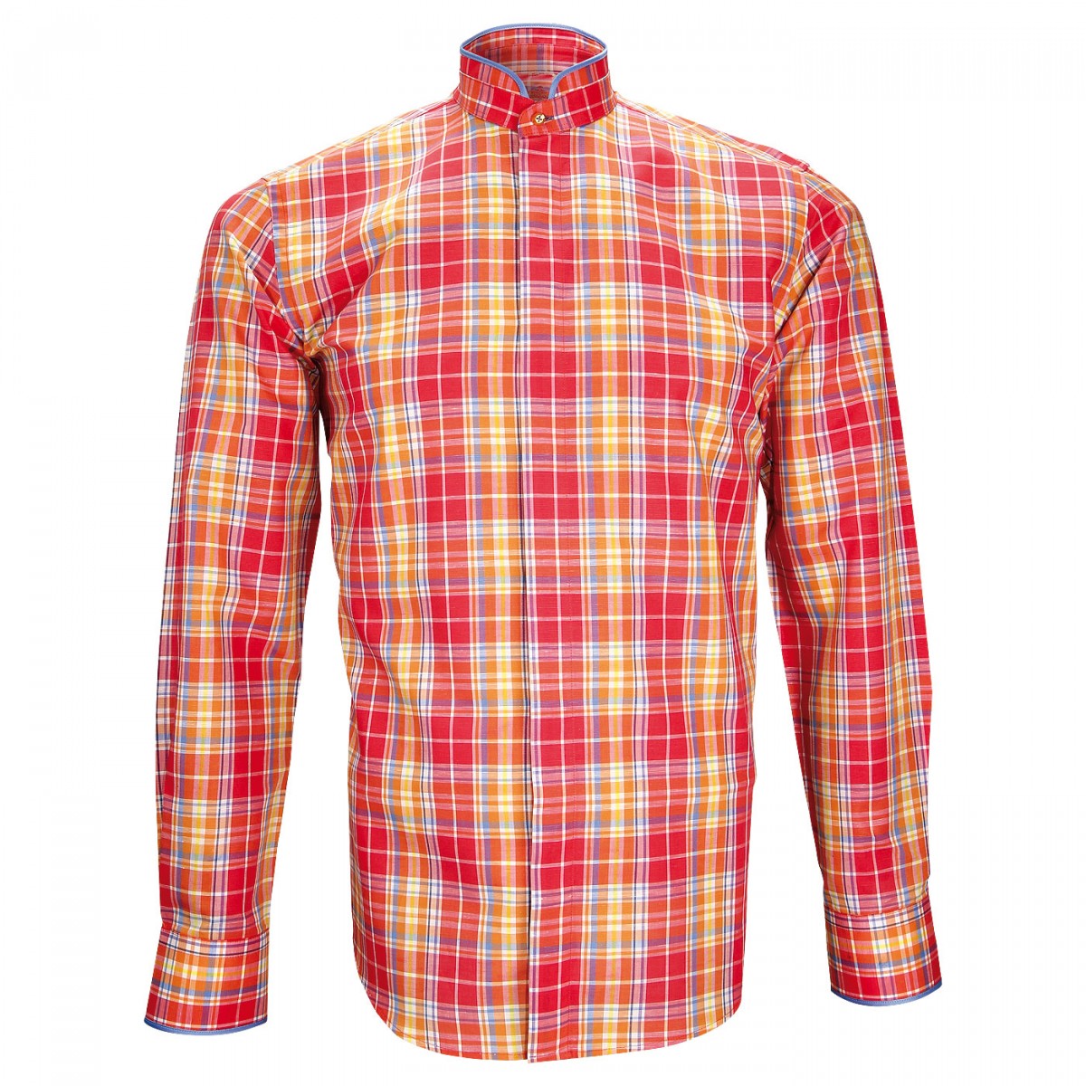Chemise col maoWINCH Andrew Mac Allister ZB24AM1 rose