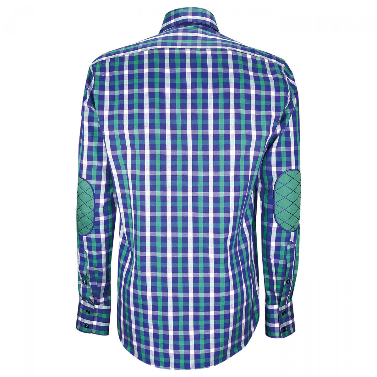 Chemise double col à coudières CA1EB1 vert