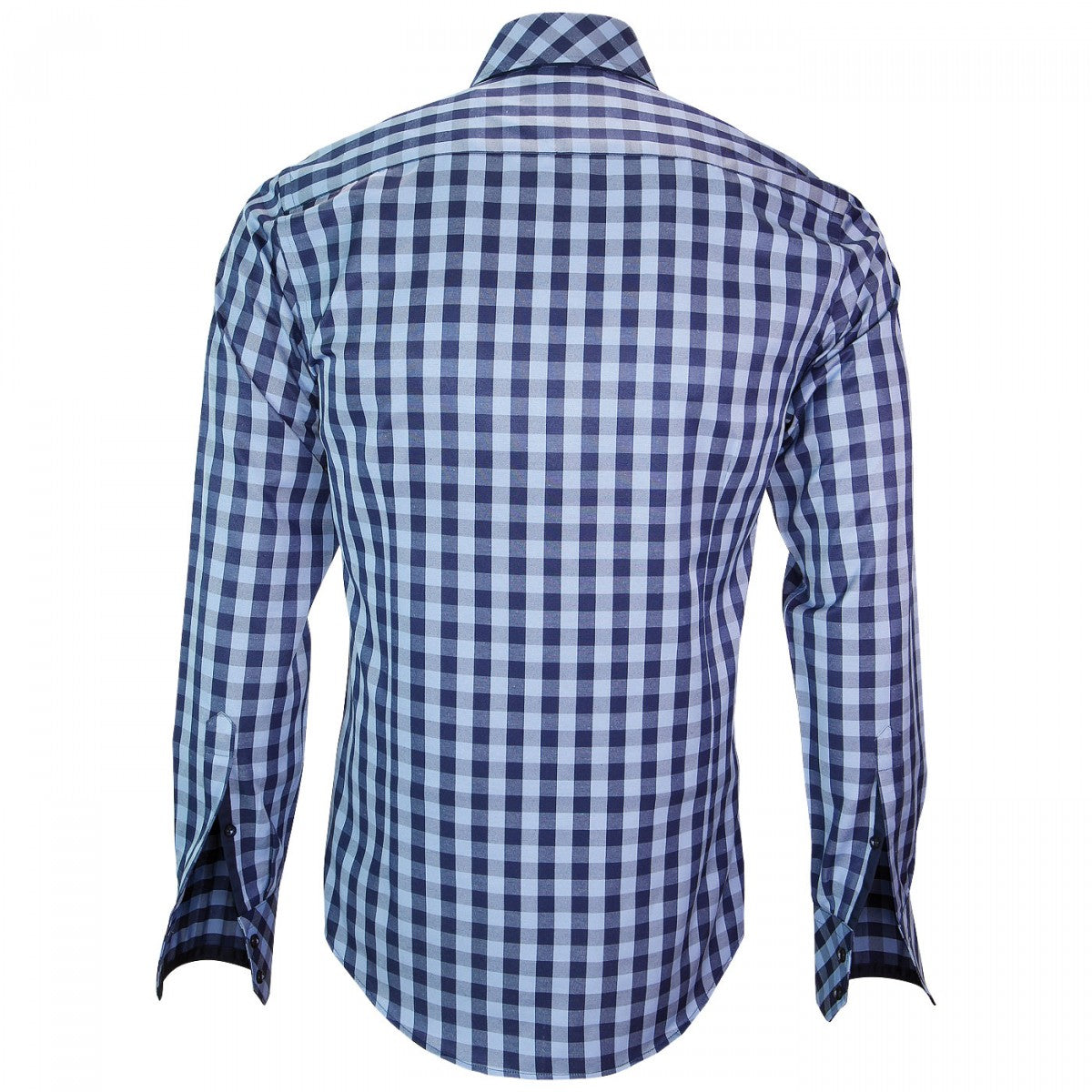 Chemise double colCARDIFF Andrew Mac Allister XP7AM3 bleu bleu