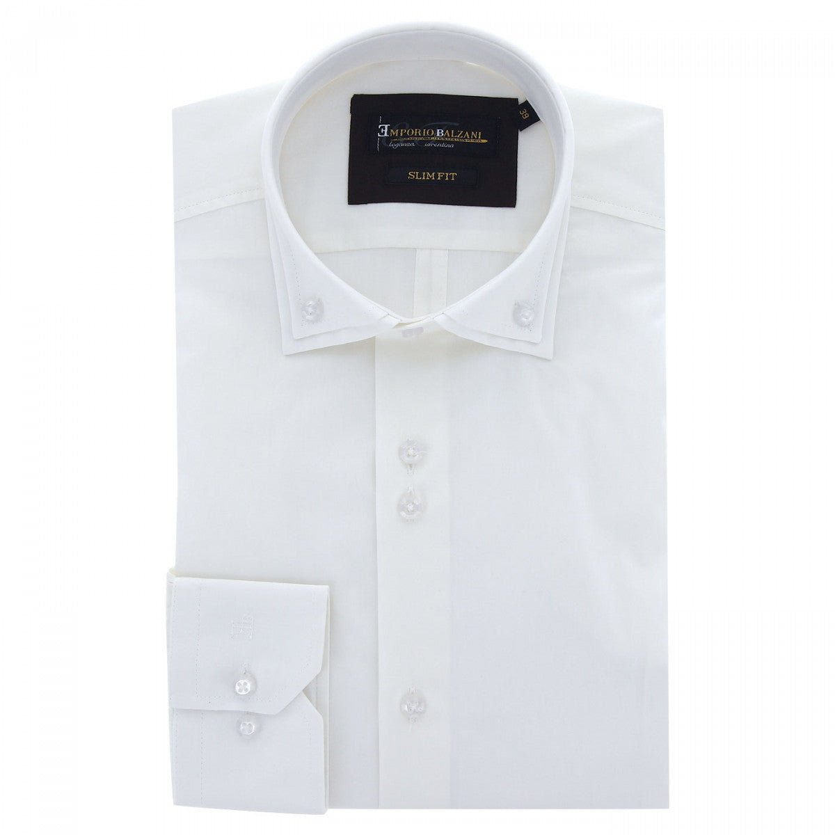 Chemise Emporio Balzani AD2EB3 blanc casse