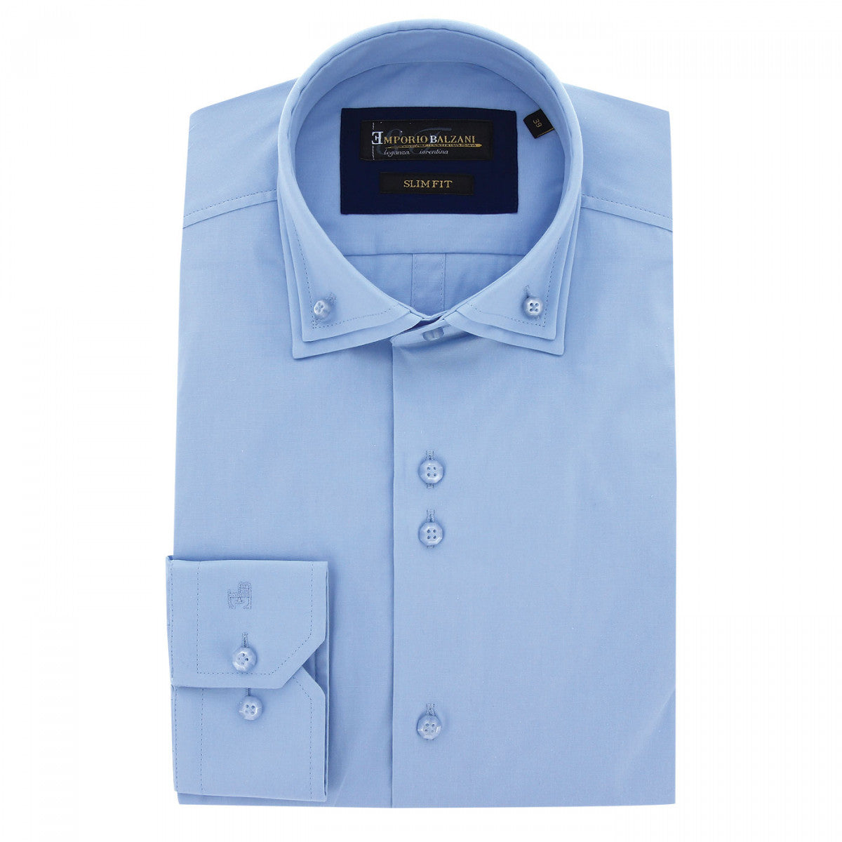 Chemise Emporio Balzani AD2EB1 bleu ciel