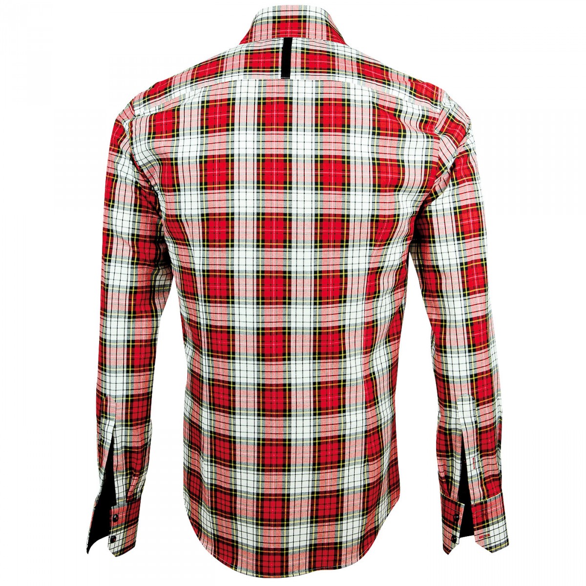 Chemise double col QUEENSLAND Andrew Mc Allister H17AM2 rouge