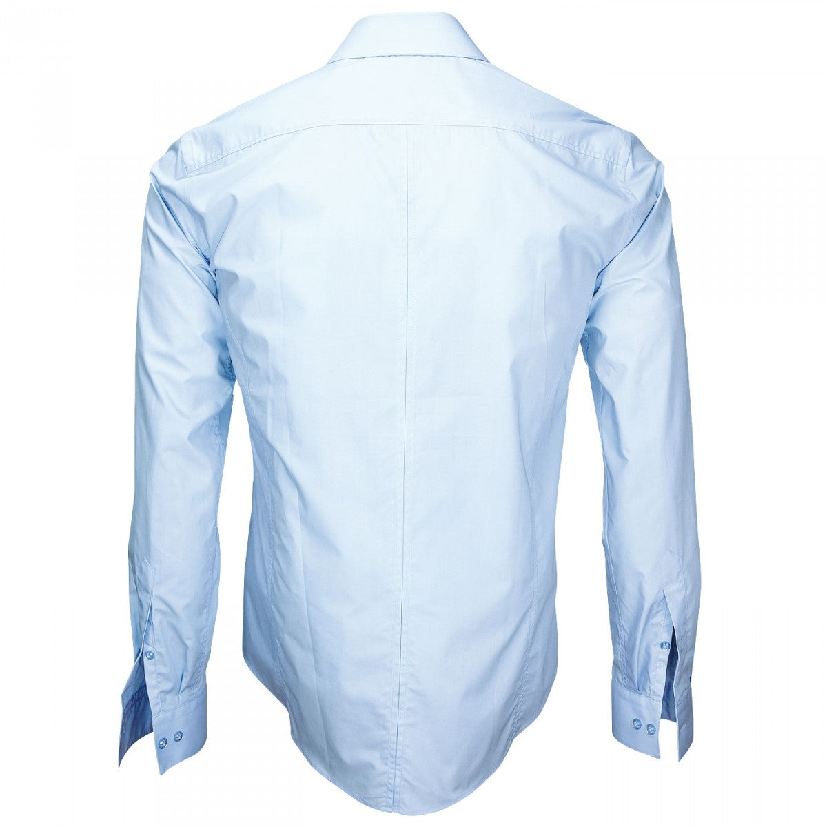Chemise double fil 120/2LUXURY Andrew Mc Allister J4AM1 bleu