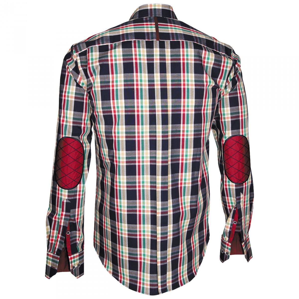 Chemise écossaisWEEK-END Andrew Mc Allister T10AM2 bleu