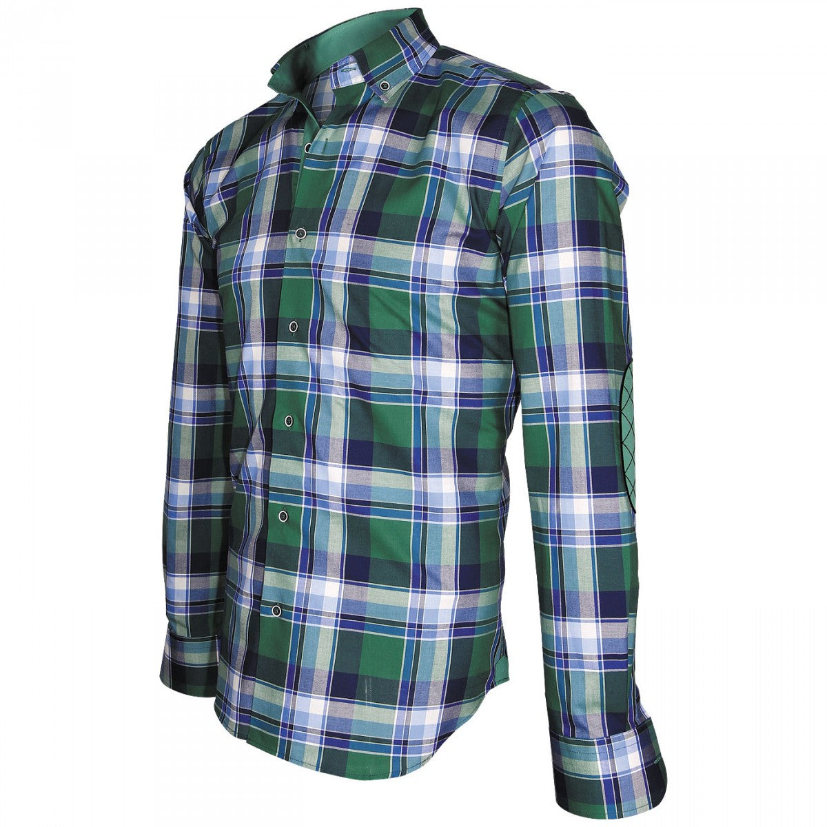 Chemise écossaisWEEK-END Andrew Mc Allister T10AM4 vert