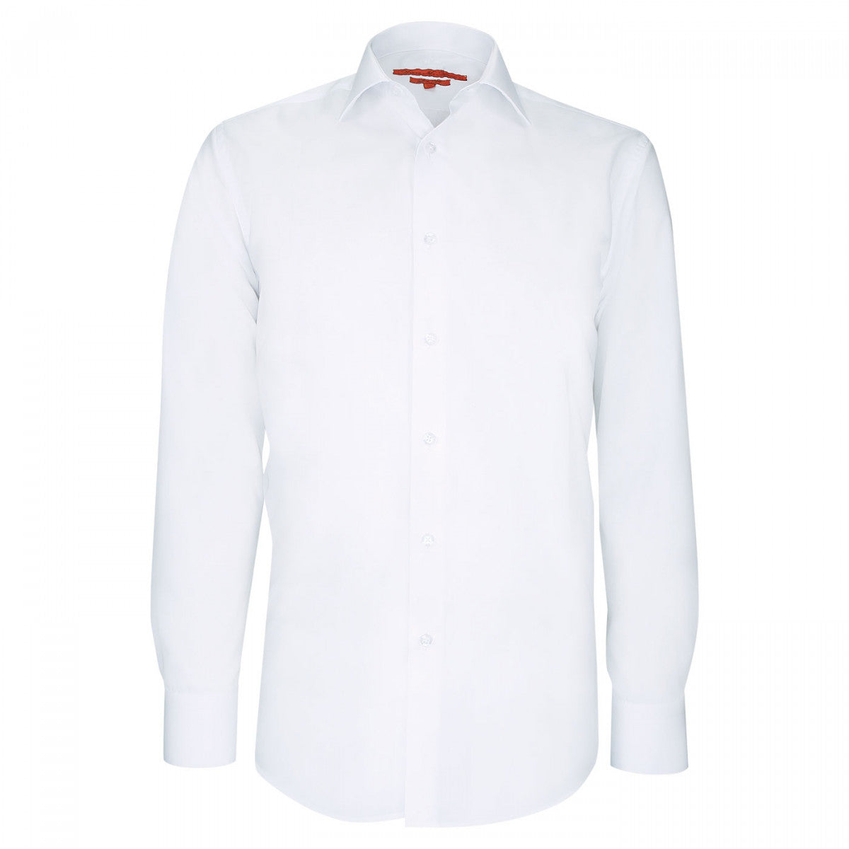Chemise cintrée en coton uni AE12AM1 blanc