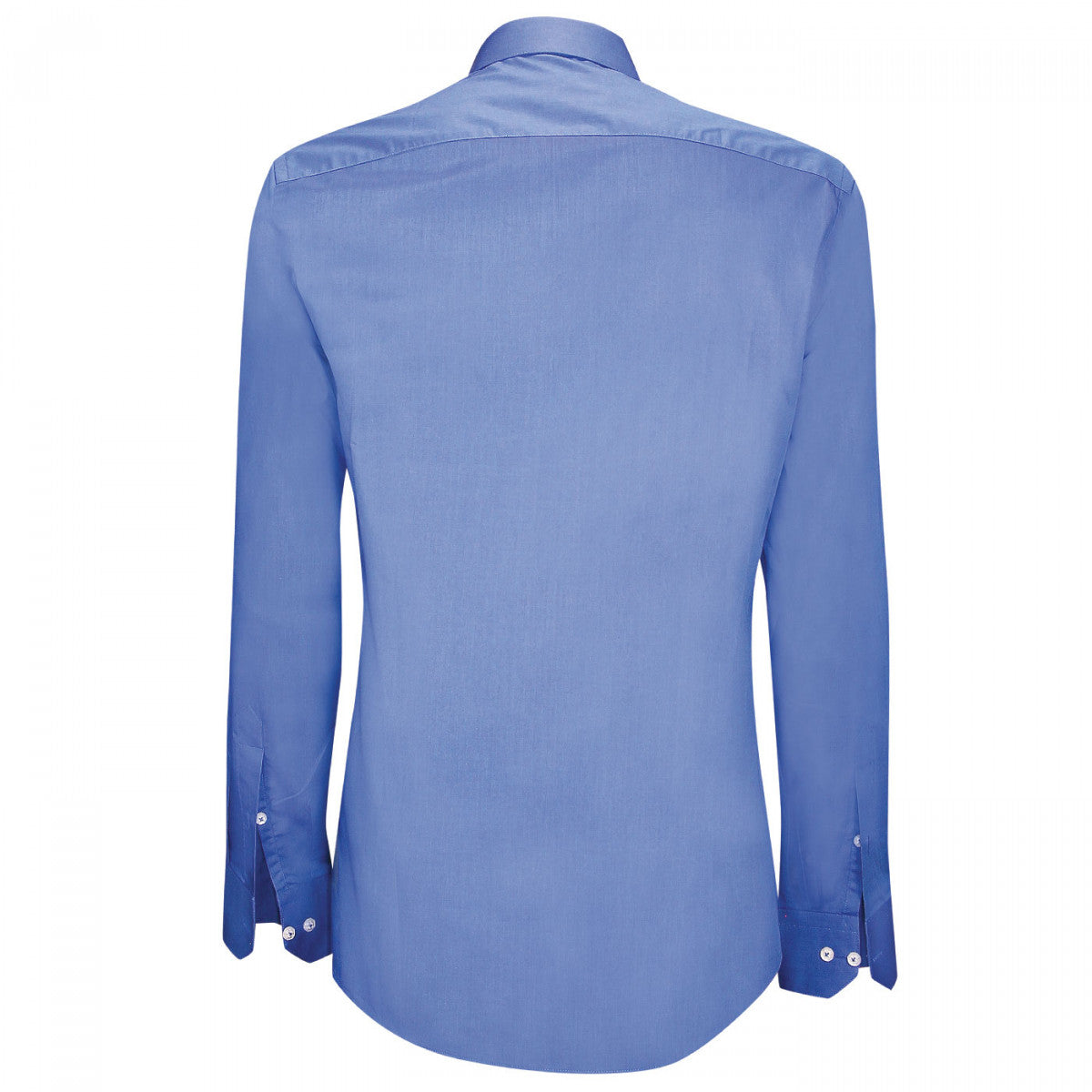Chemise en popelineCOVENTRY Andrew Mac Allister XP6AM1 bleu indigo