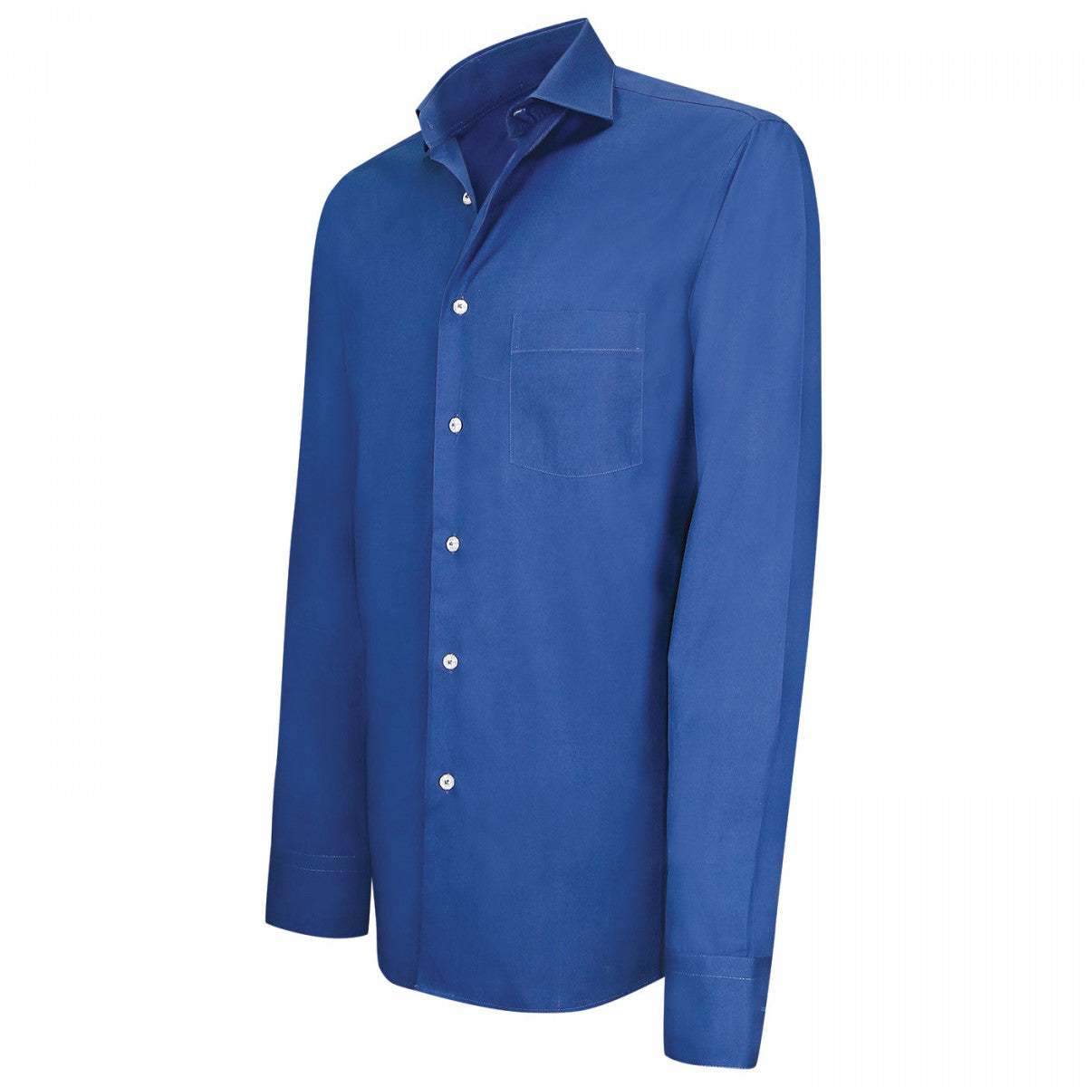 Chemise en popelineCOVENTRY Andrew Mac Allister XP6AM6 bleu marine