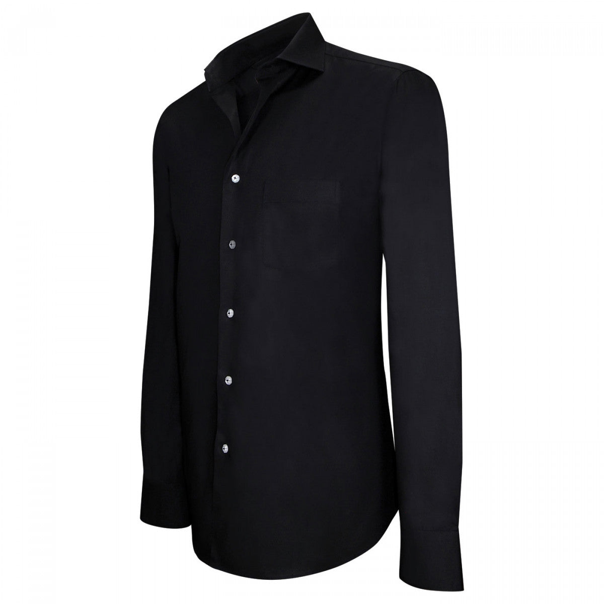 Chemise en popelineCOVENTRY Andrew Mac Allister XP6AM4 noir