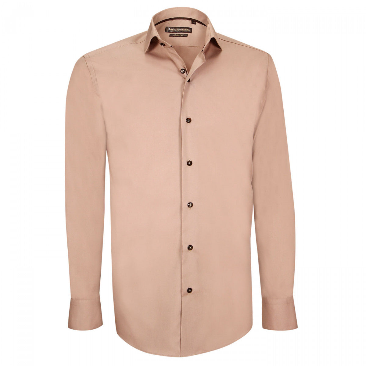 Chemise De Smoking CASAMODA Uninah – Popeline Coton, Coupe Moderne, Champagne, Taille 45