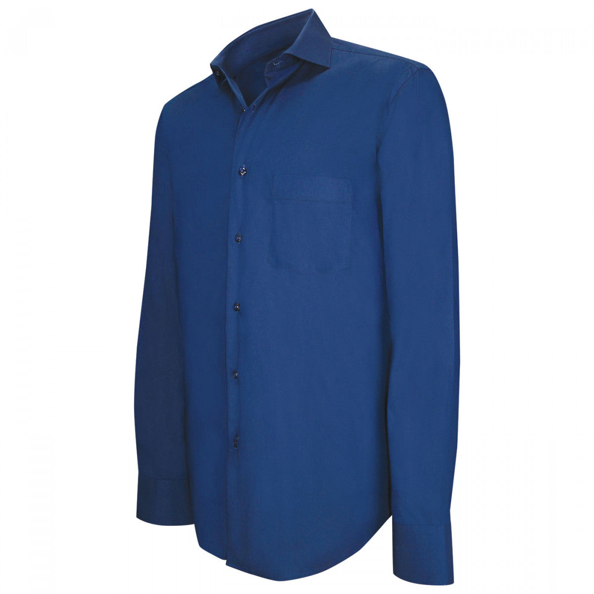 Chemise en popelineBRISTOL Andrew Mac Allister XP4AM3 bleu