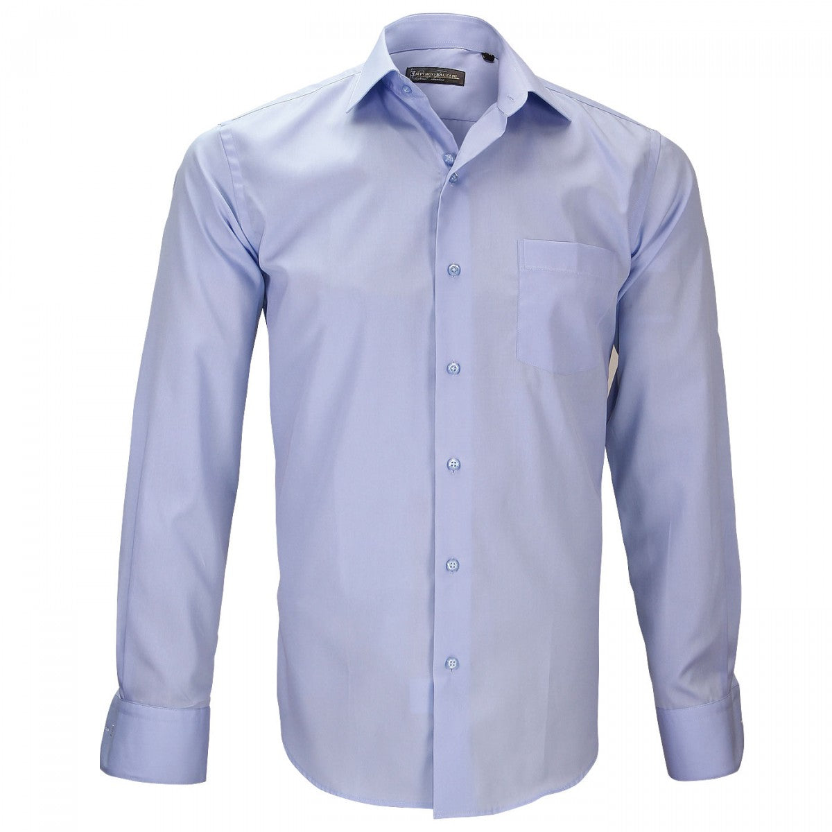 Chemise en popelinePALAZZO Emporio balzani P3EB4 bleu