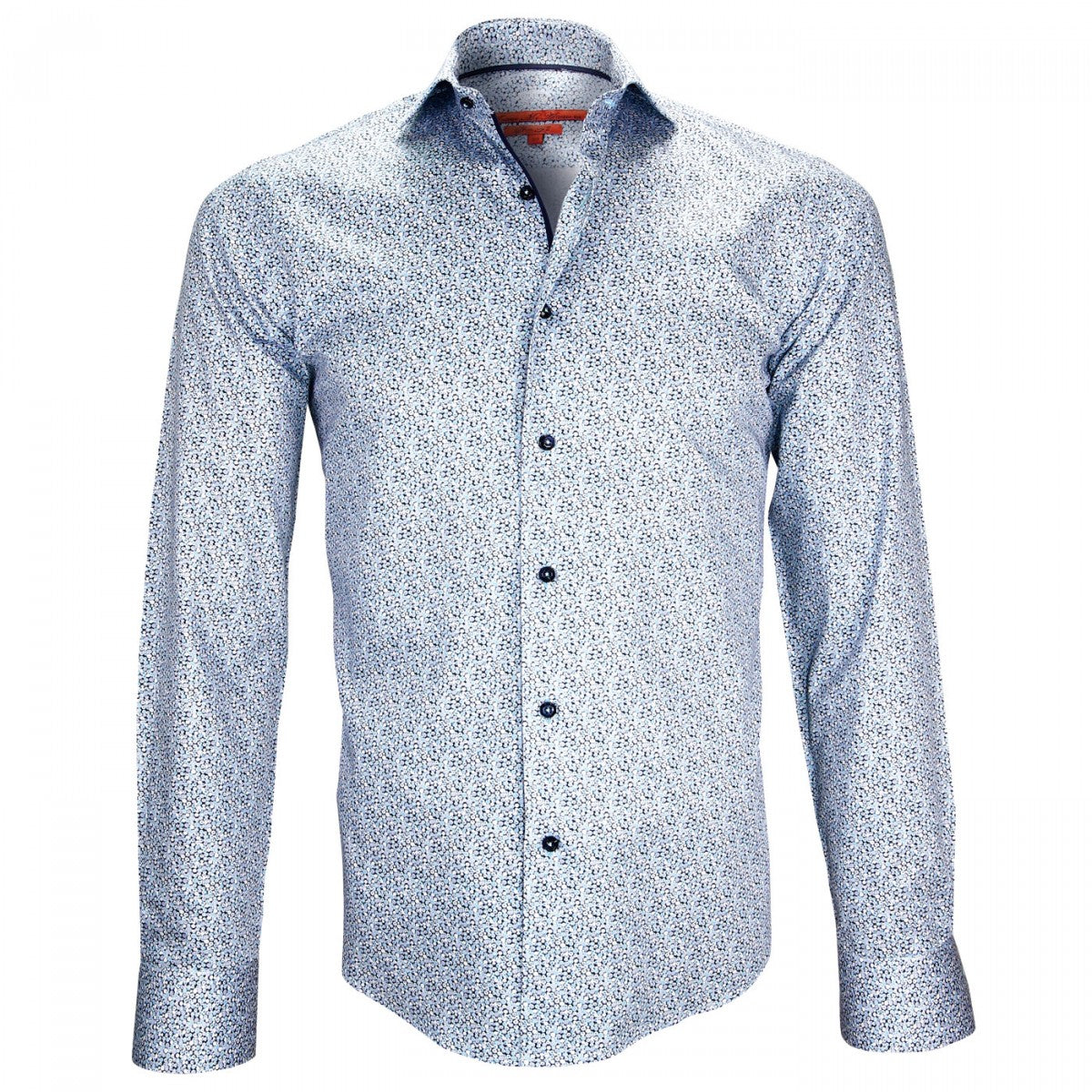 Chemise Homme Casual à Manches Longues - Col Classique Avec Poches - Tissu Coton - Style Décontracté - Taille XXL