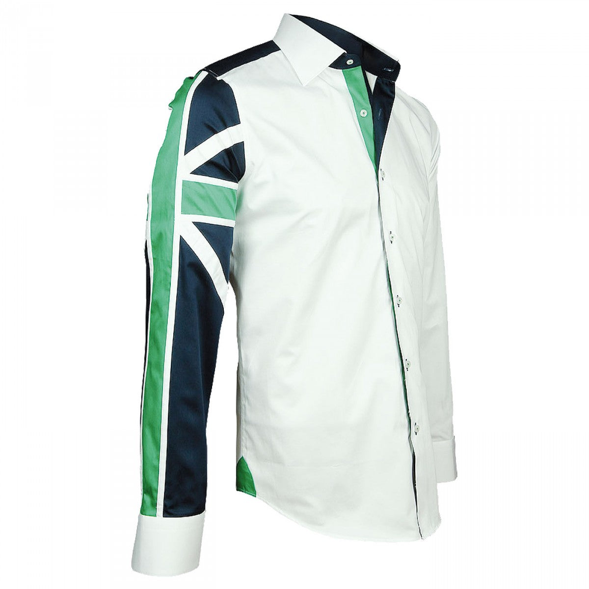 Chemise fashion BRITANICA Andrew Mc Allister A2AM3 blanc