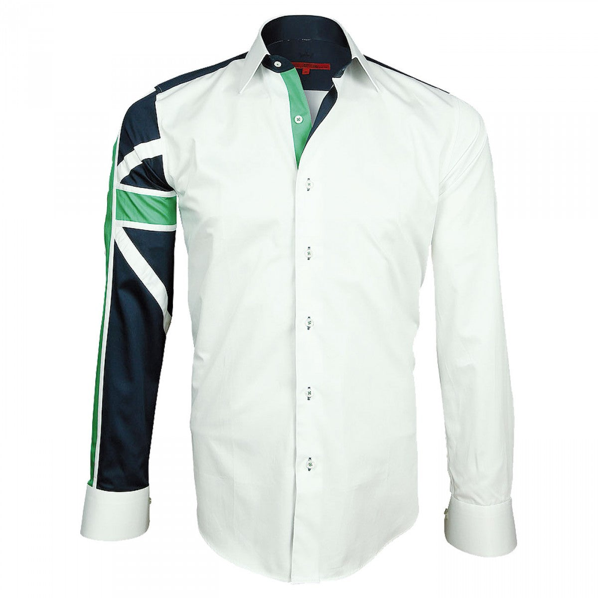 Chemise fashion BRITANICA Andrew Mc Allister A2AM3 blanc