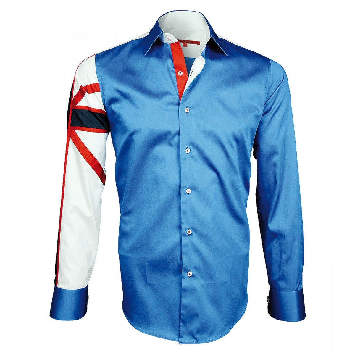 Chemise fashion BRITANICA Andrew Mc Allister A2AM4 bleu