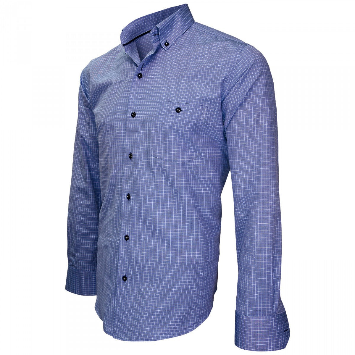 Chemise fil à filOTTAVIANO Emporio balzani J9EB4 bleu moyen