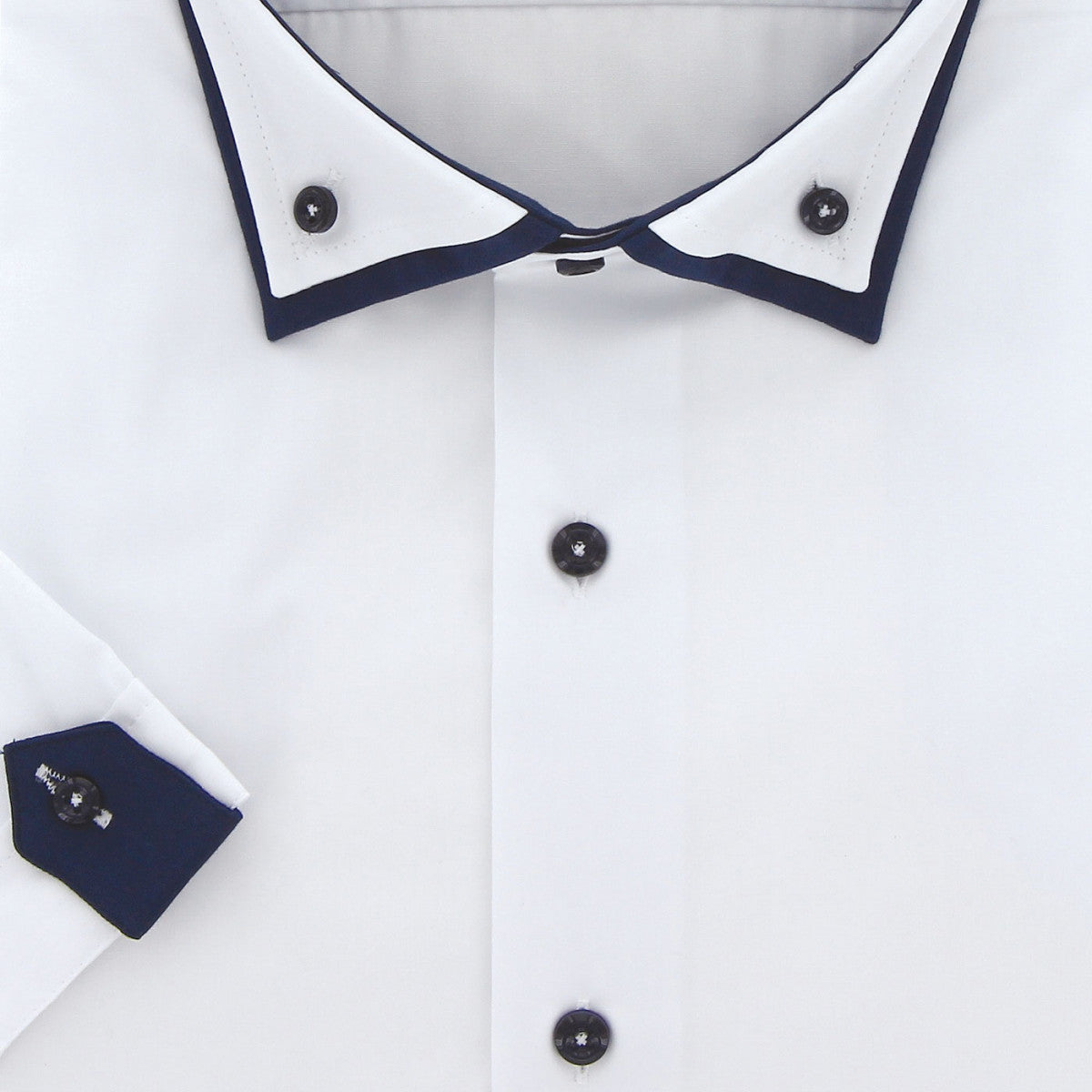 Chemisette forte taille AD1DBMC1 blanc