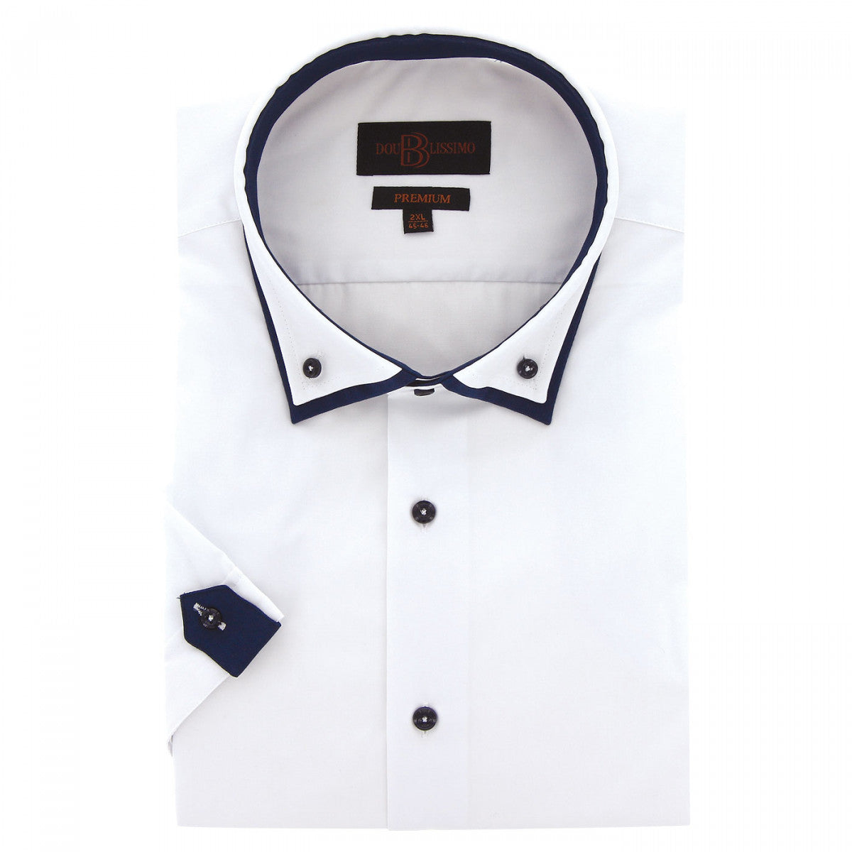 Chemisette forte taille AD1DBMC1 blanc