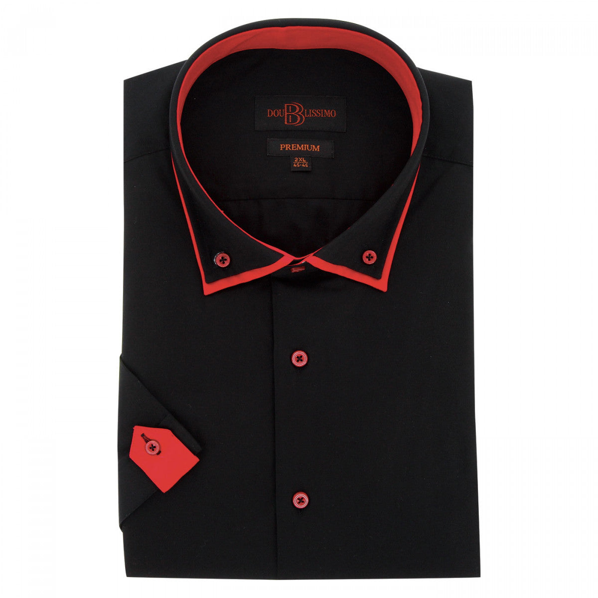 Chemisette forte taille AD1DBMC2 noir