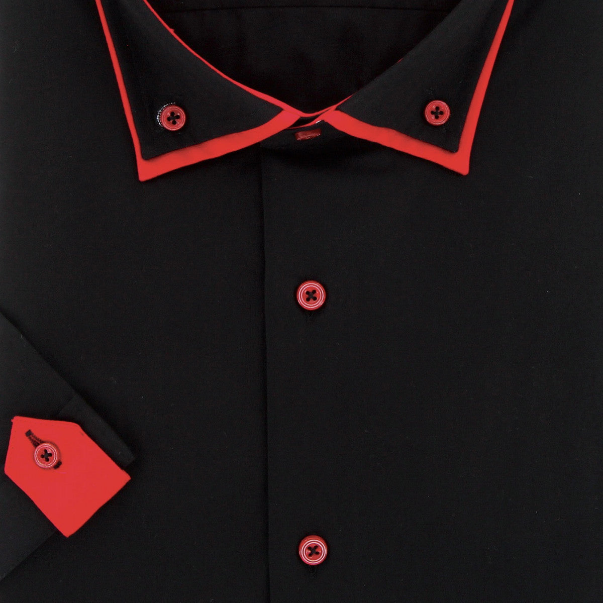 Chemisette forte taille AD1DBMC2 noir
