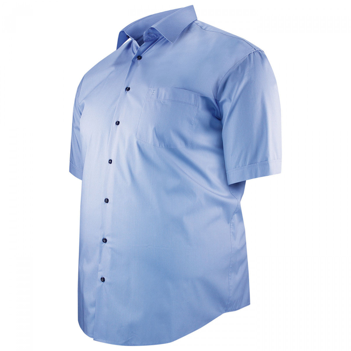 Chemisette forte taille à motifs sublimo-aa3dbmc3 bleu