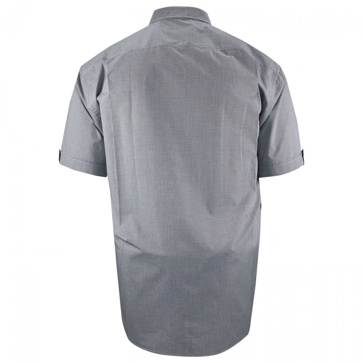 Chemisette forte taille à motifs vichy piastre-aa4dbmc1 bleu marine