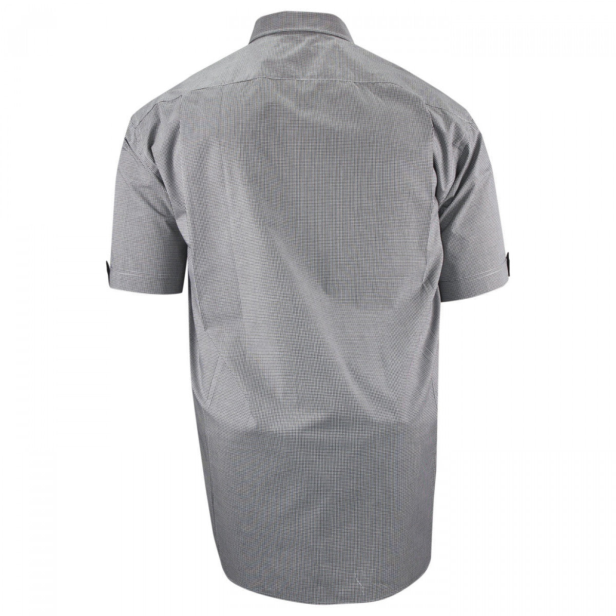 Chemisette forte taille à motifs vichy piastre-aa4dbmc3 noir