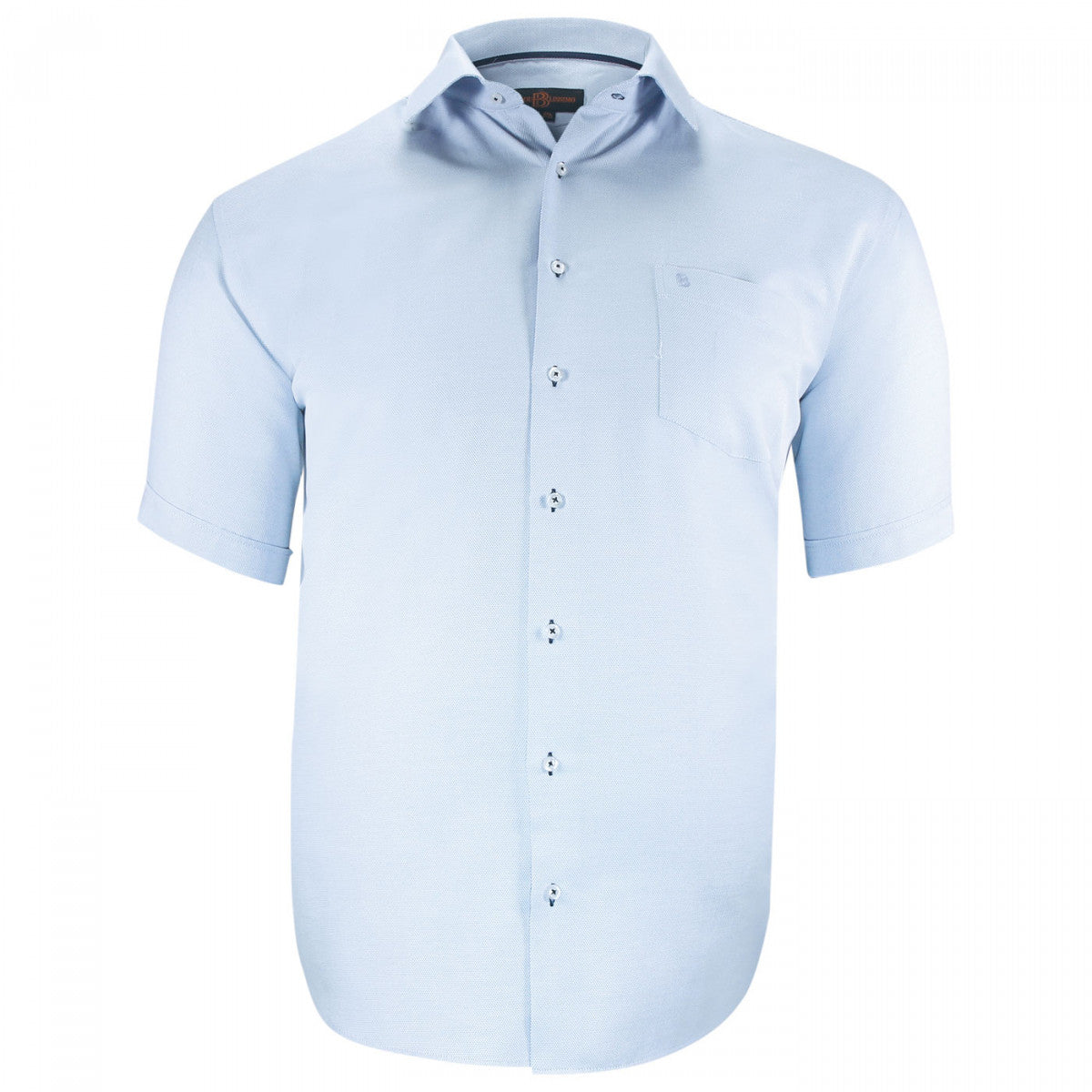 Chemisette forte taille QUOTIDIANO-AA11DBMC2 bleu ciel