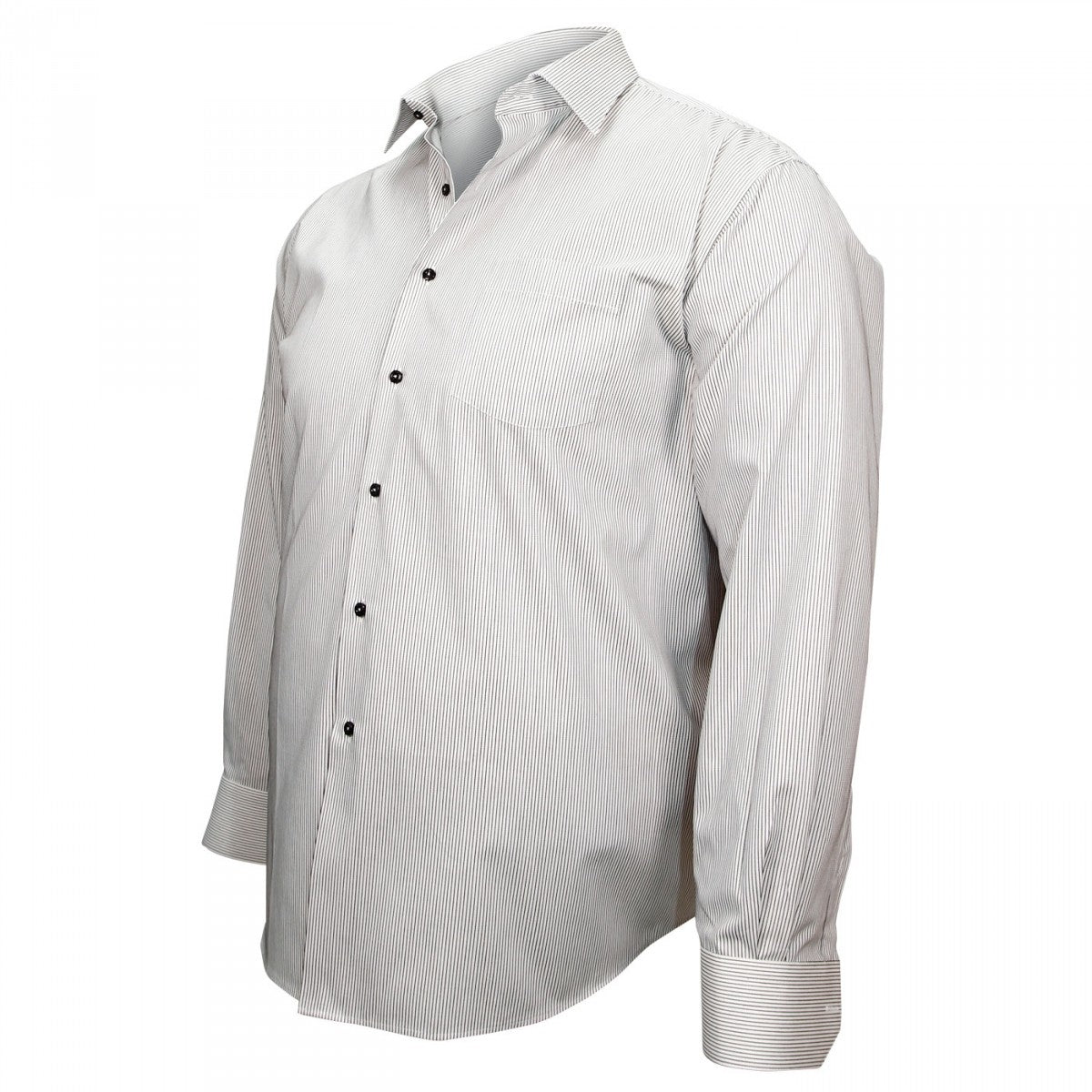 Chemise classique JOHN Doublissimo GT-E5DB1 blanc